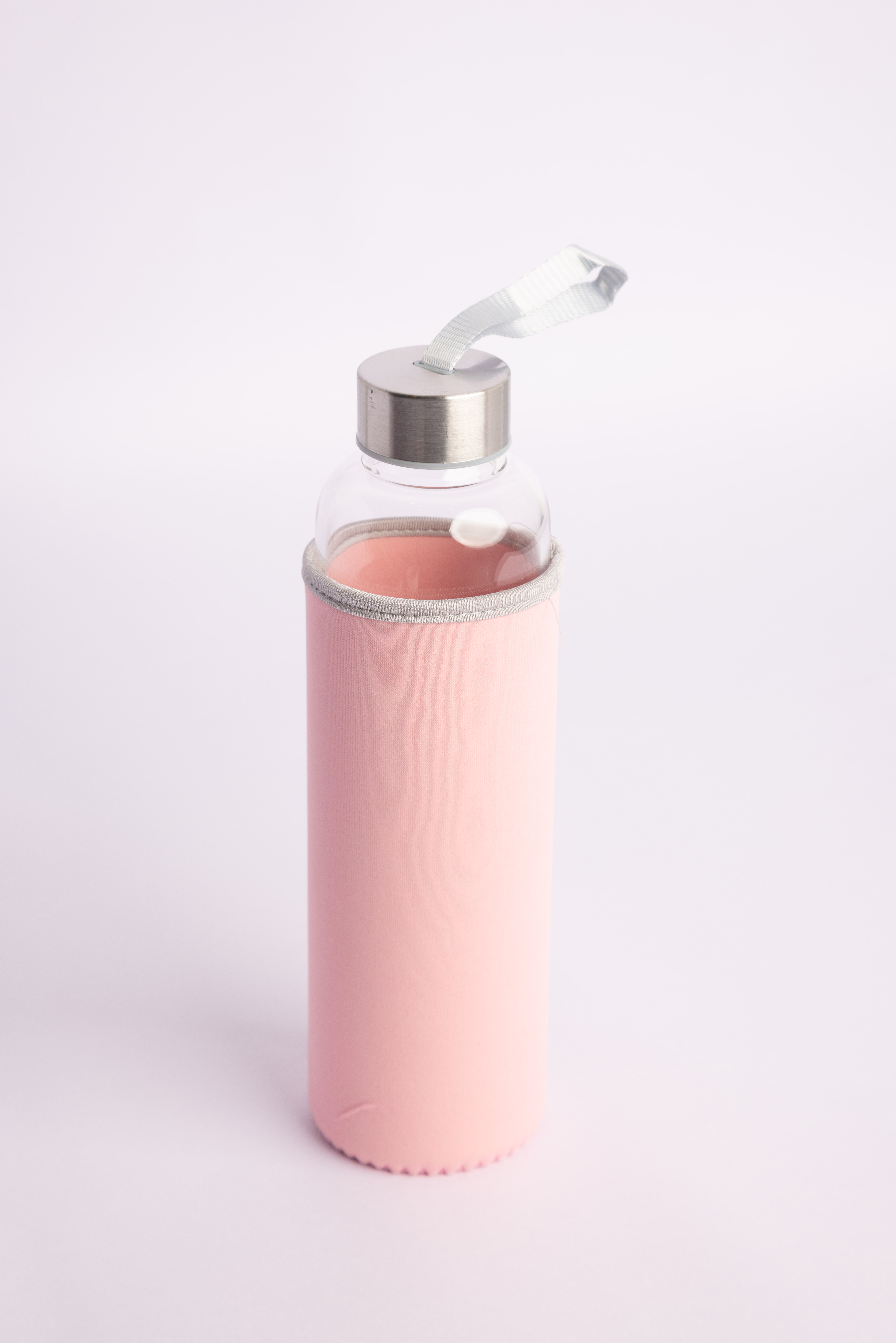 Glass water bottles